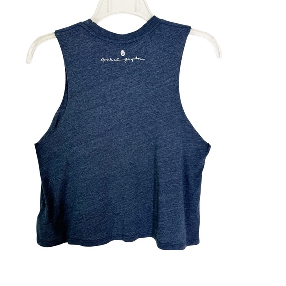 Spiritual Gangster Yogini Crop Top Blue Size XS - Picture 3 of 7